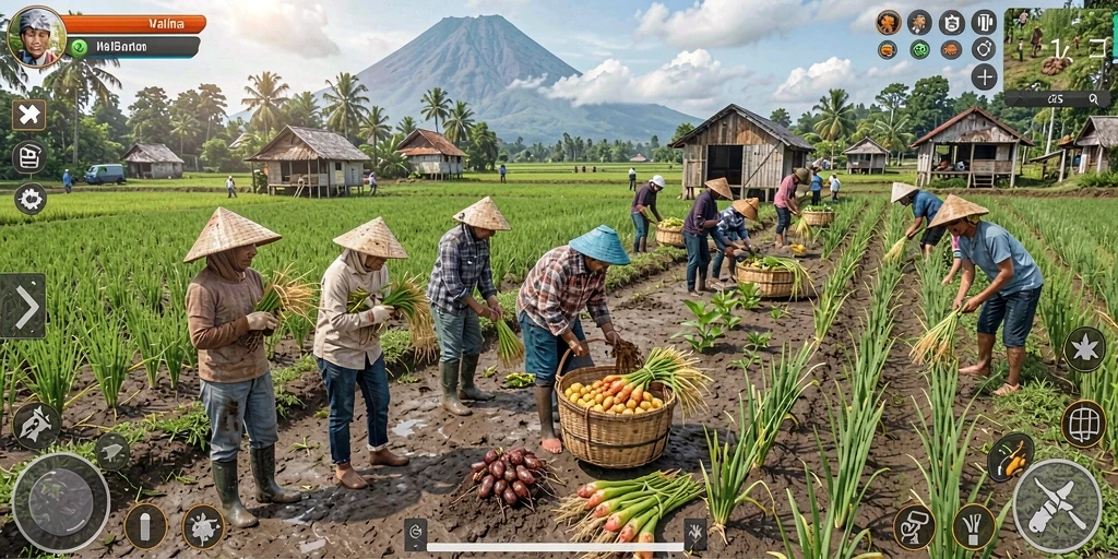 Tangkapan layar 1 menampilkan tampilan awal game yang menarik.