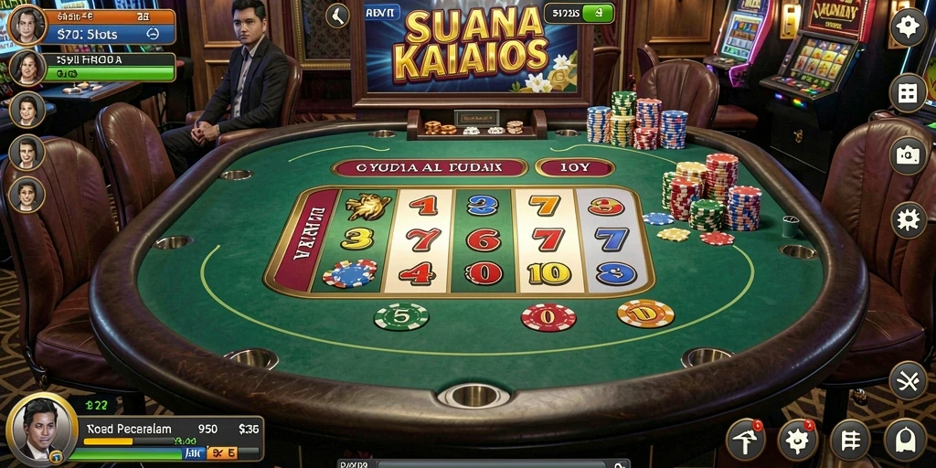 Screenshot menunjukkan tampilan antarmuka yang modern.
