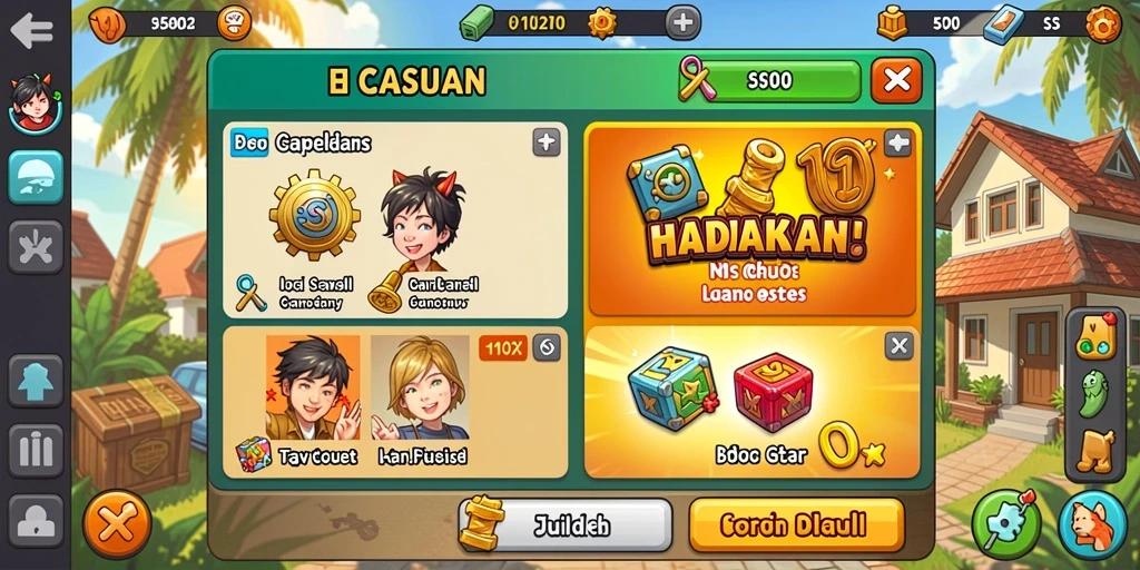 Tampilan antarmuka yang menarik dan mudah digunakan.