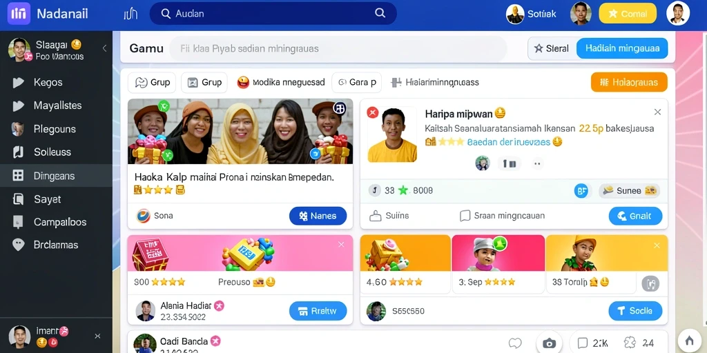 Tampilan antarmuka yang mudah digunakan dan menarik.