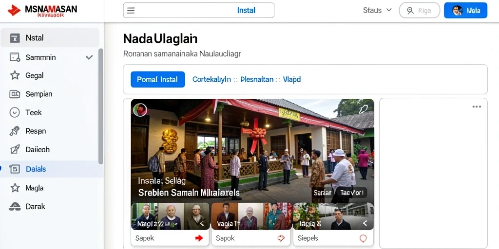 Tampilan antarmuka pengguna yang ramah.