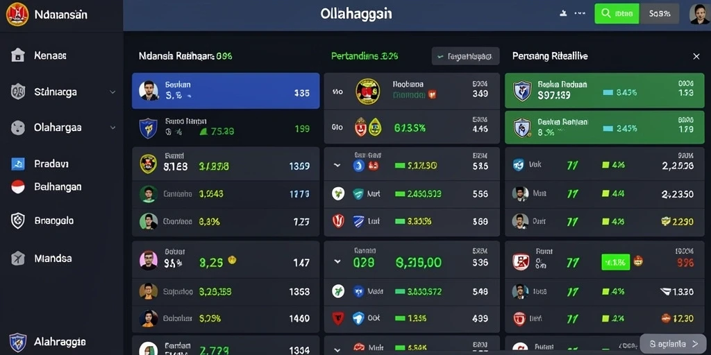 Tampilan utama KOSTOTO yang menarik dan ramah pengguna.