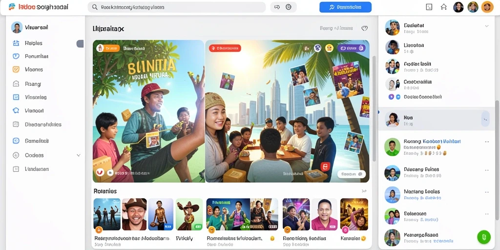 Antarmuka pengguna yang menarik dan intuitif.