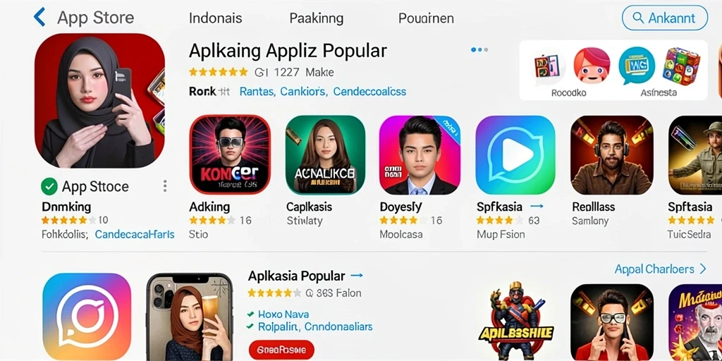 Tampilan antarmuka yang intuitif dan menarik.
