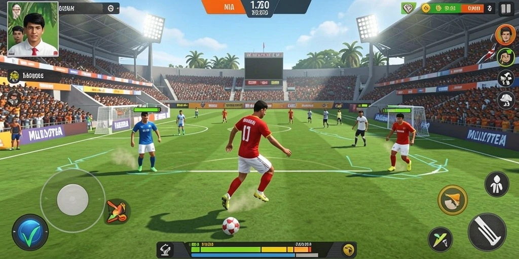 Tampilan antarmuka pengguna yang menarik.