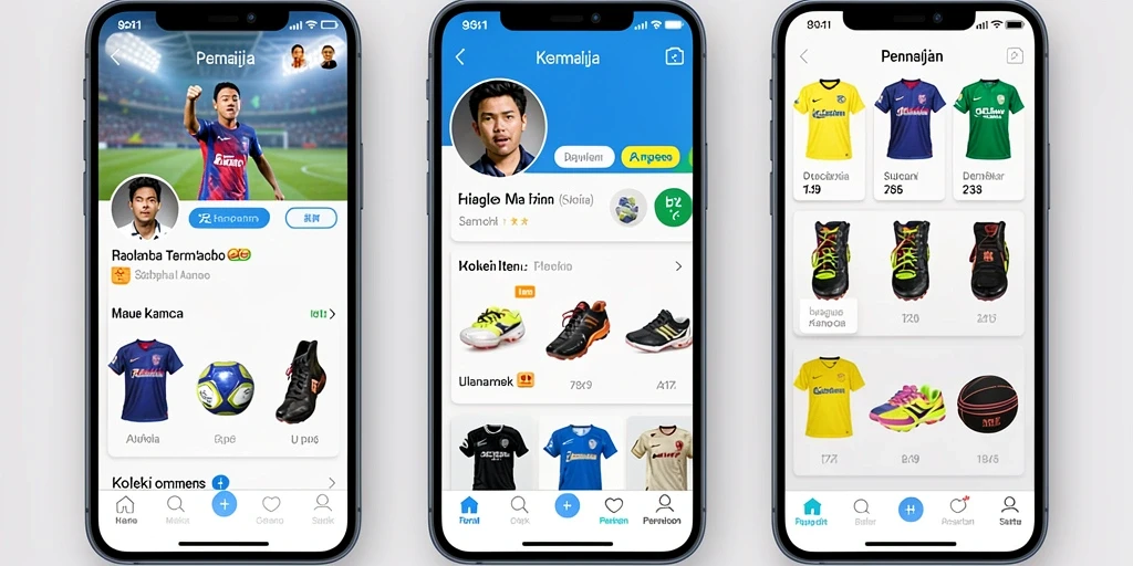 Tampilan antarmuka yang menarik dan user-friendly.