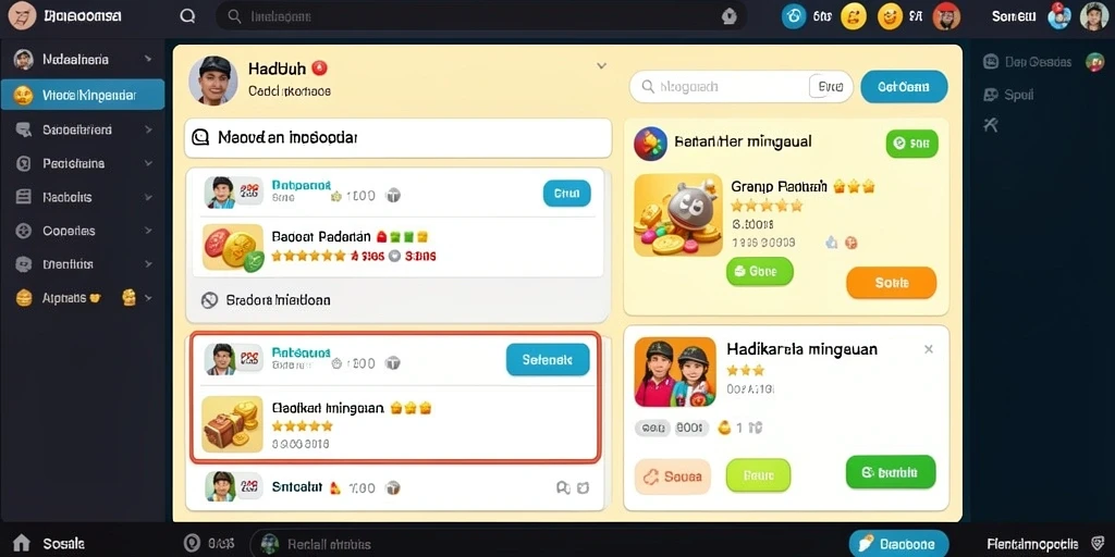 Gambaran gameplay yang menarik dan interaktif.