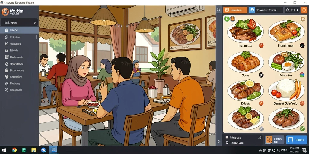 Tampilan antarmuka yang menarik dan mudah digunakan.