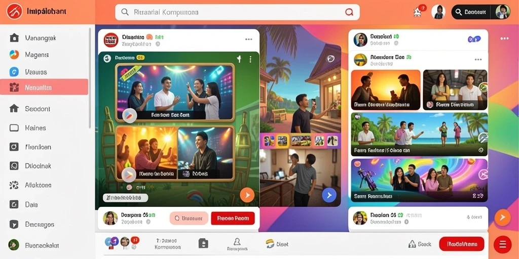 Tampilan antarmuka yang menarik dan user-friendly.