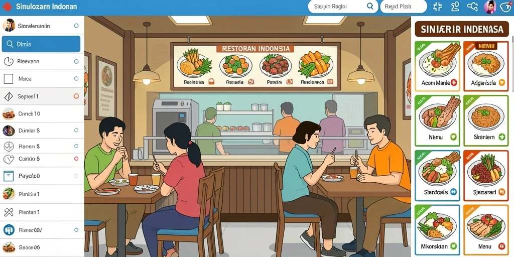 Tampilan antarmuka pengguna yang menarik dan intuitif.
