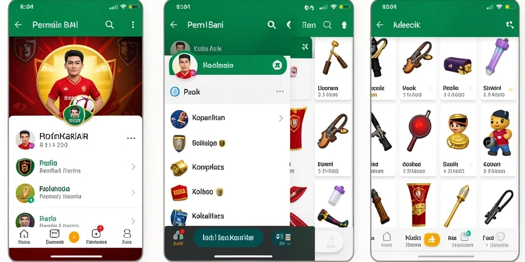 Screenshot menunjukkan tampilan antarmuka yang menarik.
