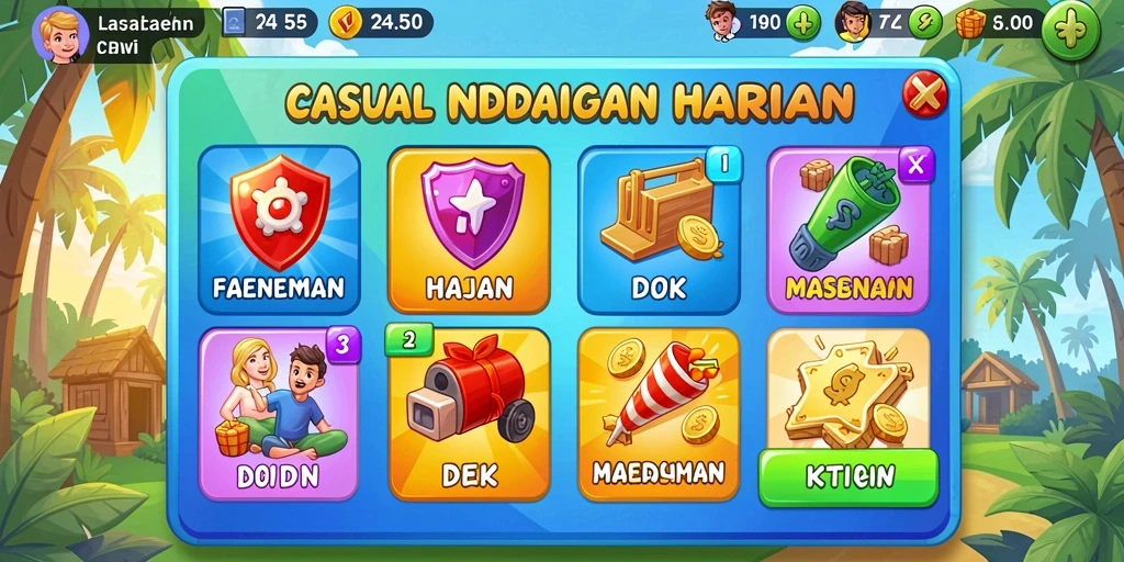 Antarmuka pengguna yang ramah dan menarik.