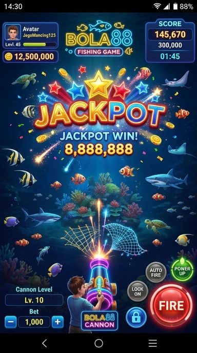 Galeri pratinjau visual bola88 build APK resmi terbaru